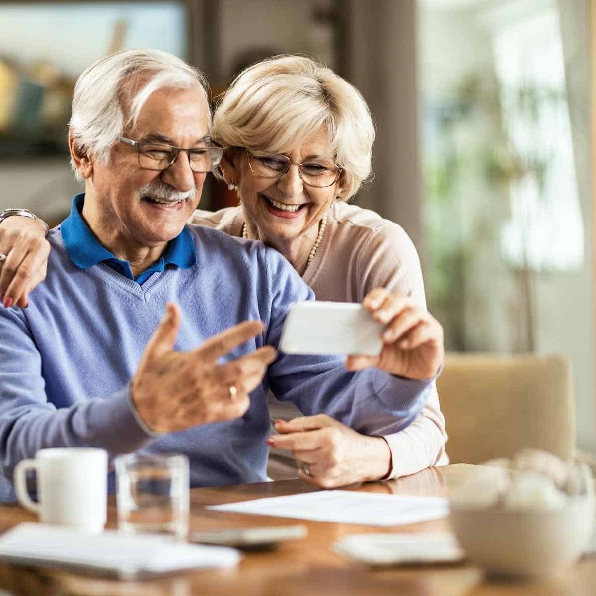 Couple Laughing